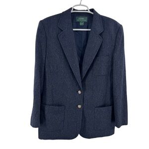 Lauren Ralph Lauren Women's Y2K Boss Lady Wool Blazer Size 14